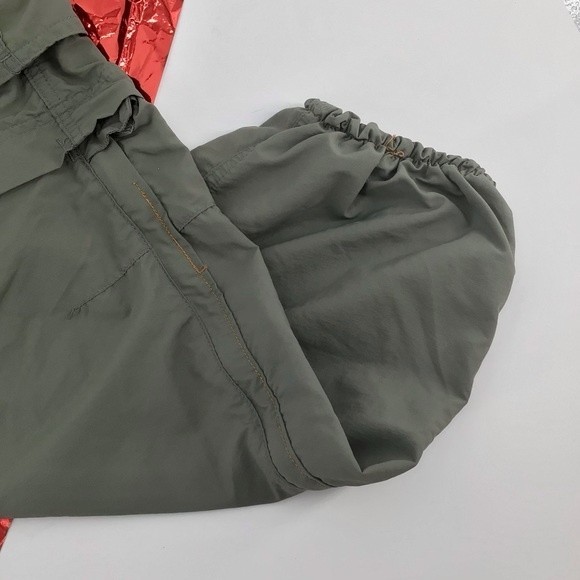 REI Men's Cargo Convertible Hiking Green Outdoor Pants UPF 50 Size M 36L - Picture 12 of 16